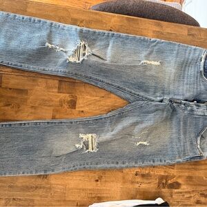 Distressed Levi’s Jeans